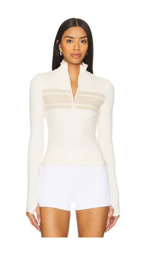 Jersey chalet half zip en color crema talla L en - Cream. Talla L (también en M, S) - WellBeing + BeingWell - Modalova