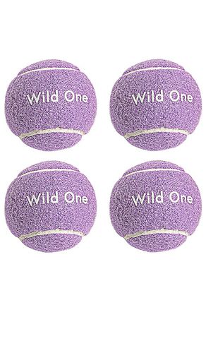 Pelotas de tenis tennis balls set of 4 en color lavanda talla all en - Lavender. Talla all - Wild One - Modalova