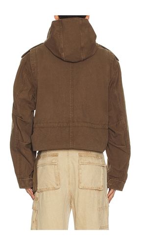 Folded shortened jacket in color size M (also in L, XL/1X) - WE11DONE - Modalova