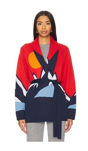 Cárdigan snow mountain en color red,navy talla M/L en - Red,Navy. Talla M/L (también en XS/S) - We Norwegians - Modalova