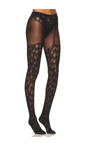 Floral Lace Suspender Tights in . Size M, S, XS - Wolford - Modalova