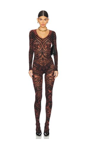 X Etro Body Tattoo Catsuit in . Taglia M, S, XS - Wolford - Modalova