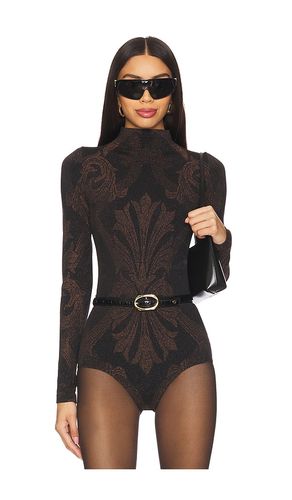 X Etro Metallic Jacquard Bodysuit in . Taglia S, XS - Wolford - Modalova