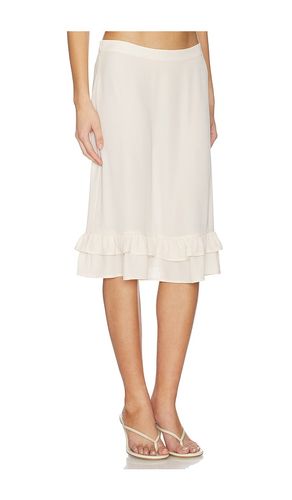 Frill Midi Skirt in . Taglia M. Also in L - With Harper Lu - Modalova