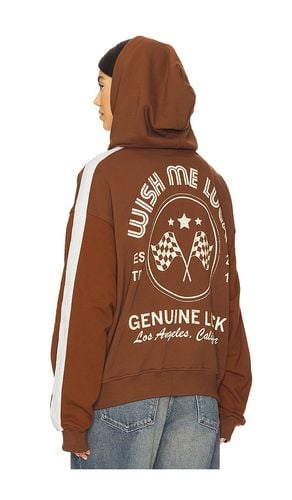 Capucha con cremallera genuine luck en color talla L en - Brown. Talla L (también en M, S, XL/1X, XS) - Wish Me Luck - Modalova