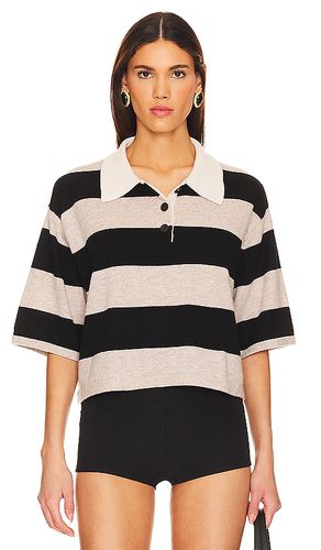 Cashmere Cropped Polo in . Size M - White + Warren - Modalova