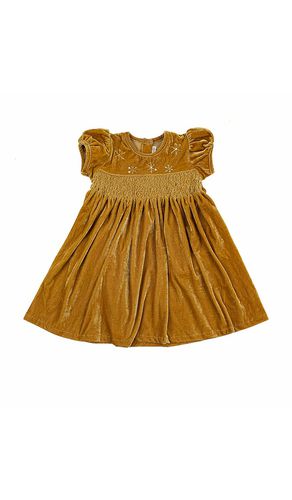 Kids Holiday Velvet Dress in . Size 2/3, 3/4, 5/6 - Wild Wawa - Modalova