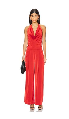 Halter jumpsuit en color rojo talla 0 en - Red. Talla 0 (también en 00, 10, 12, 2, 4, 6, 8) - WeWoreWhat - Modalova