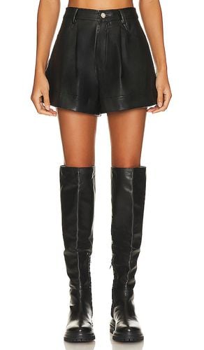 Faux Leather Cuffed Short in . Size 24, 25, 27, 29 - WeWoreWhat - Modalova