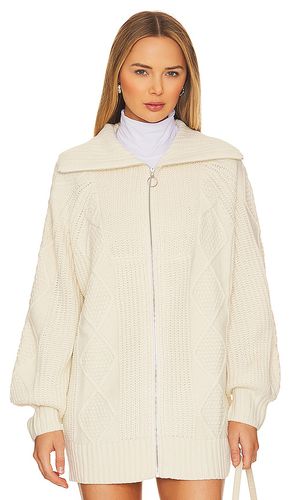 Chunky Cable Knit Zip Up in . Size XXS/XS - WeWoreWhat - Modalova