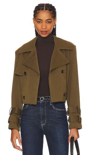 Cropped Trench Coat in . Taglia M, S - WeWoreWhat - Modalova