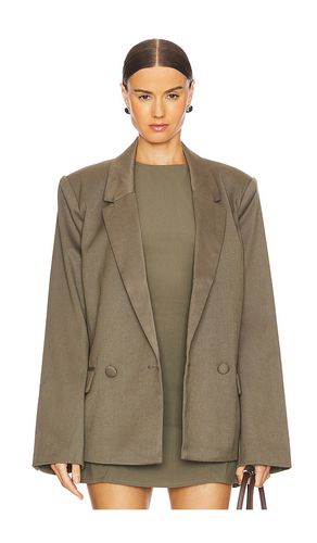 Boxy blazer en color verde oliva talla L en - Olive. Talla L (también en M, S, XS, XXS) - WeWoreWhat - Modalova