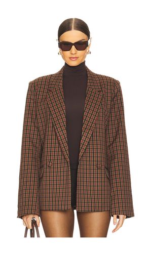 Boxy blazer en color marrón talla L en - Brown. Talla L (también en M) - WeWoreWhat - Modalova