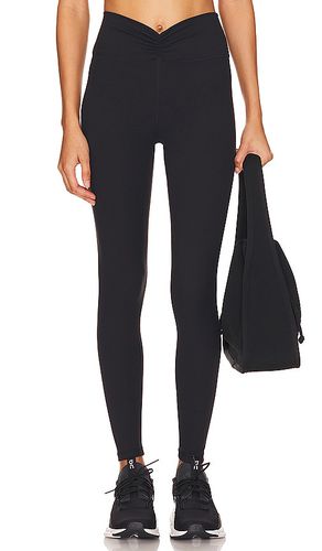 Ruched v legging en color negro talla L en - Black. Talla L (también en XL, XS) - WeWoreWhat - Modalova