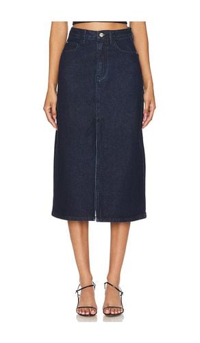 Denim Midi Skirt in . Taglia M, S, XS, XXS - WeWoreWhat - Modalova