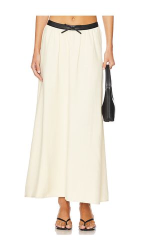 Falda bow maxi en color neutral talla L en & - Neutral. Talla L (también en M, S, XL, XS) - WeWoreWhat - Modalova