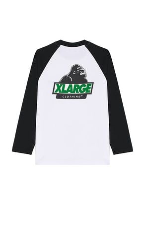 Slanted OG Raglan Long Sleeve Tee in . Size M, S, XL/1X - XLARGE - Modalova