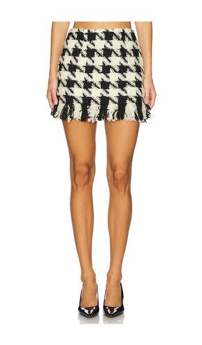 Houndstooth Mini Skirt in . Taglia M - Yuhan Wang - Modalova