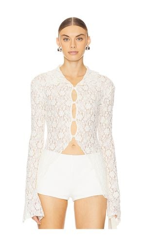 Lace Buttoned Blouse in . Size M, S, XL - Yuhan Wang - Modalova