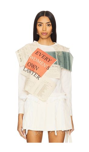 Every woman's own lawyer top en color blanco talla L en - White. Talla L (también en M, S, XL) - Yuhan Wang - Modalova