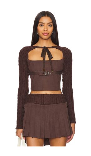 Cozy Hug Knit Sleeve Shrug in . Size L. Also in M, XS - Zemeta - Modalova