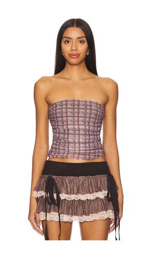 Checkered Tube Top in . Size L. Also in M, XS - Zemeta - Modalova