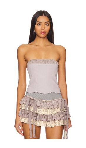 Scallop lover tube top en color talla L en - Lavender. Talla L (también en M, S, XS) - Zemeta - Modalova