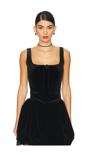 Night Rose Velvet Corset in . Size M, S, XS - Zemeta - Modalova