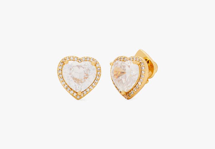 My Love Pavé Heart Studs - Kate Spade New York - Modalova