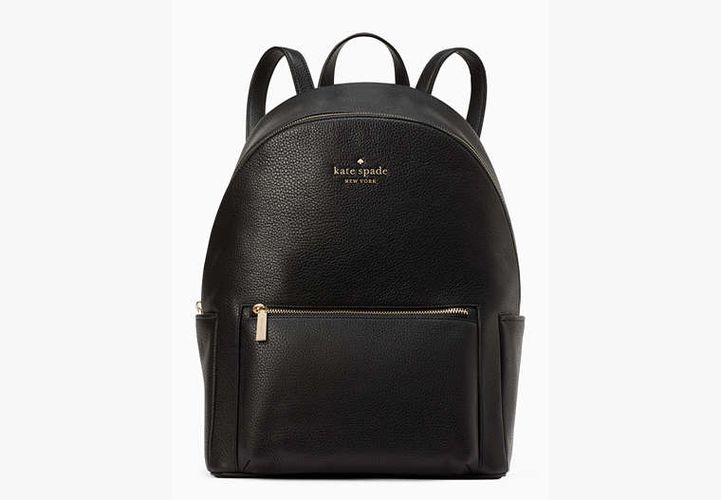 Leila Pebbled Leather Large Dome Backpack - Kate Spade New York - Modalova