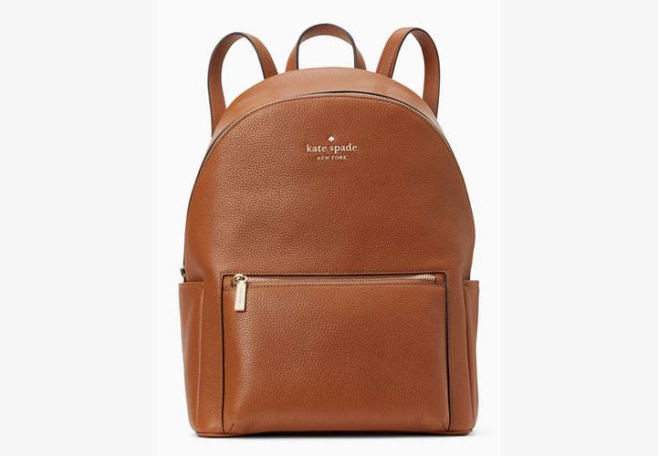 Leila Pebbled Leather Large Dome Backpack - Kate Spade New York - Modalova