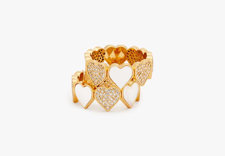 Take Heart Stacked Ring Set - Kate Spade New York - Modalova