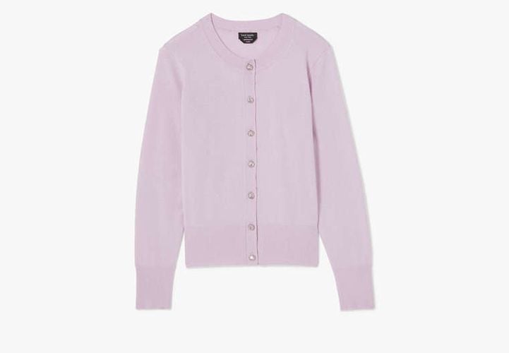 Cashmere Crewneck Cardigan - Kate Spade New York - Modalova