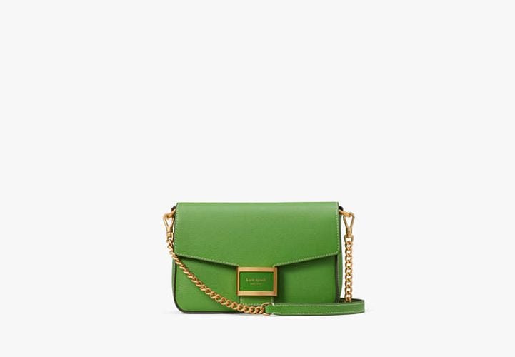 Katy Textured Leather Flap Chain Crossbody - Kate Spade New York - Modalova