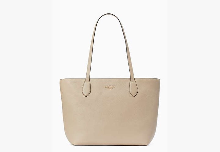 Leila pebbled leather tote - Kate Spade New York - Modalova