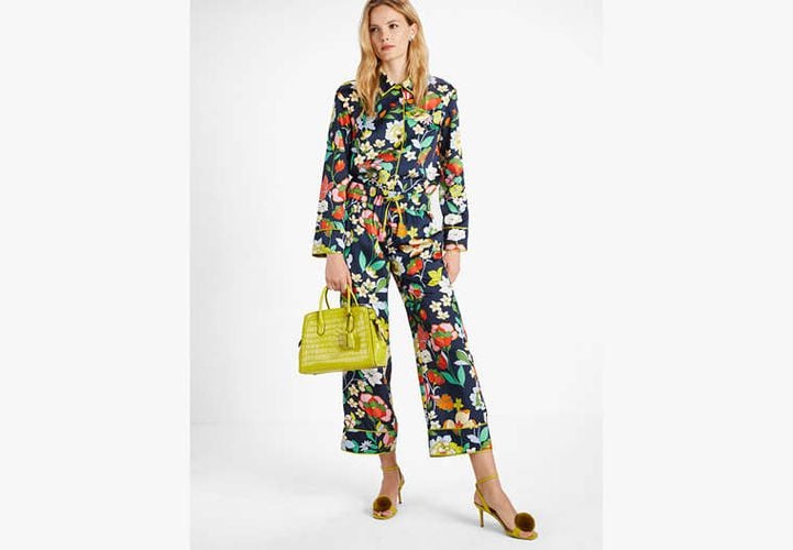 Flower Bed Twill Shirt - Kate Spade New York - Modalova