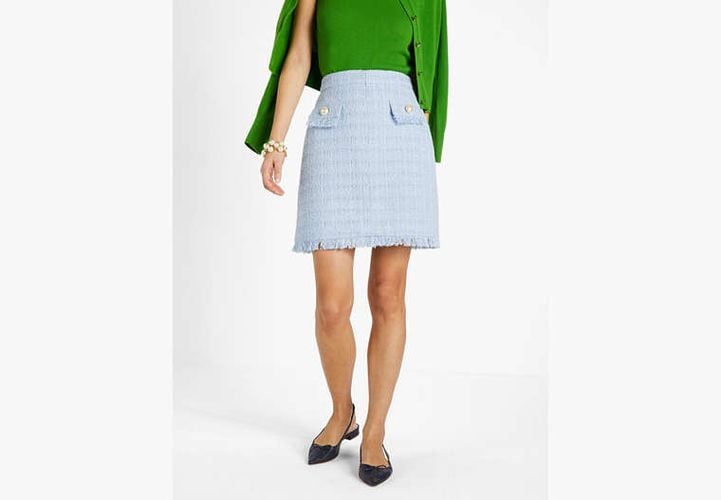 A-line Tweed Skirt - Kate Spade New York - Modalova