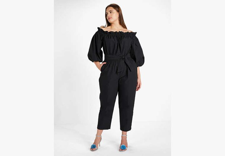 Taffeta Off-the-shoulder Jumpsuit - Kate Spade New York - Modalova