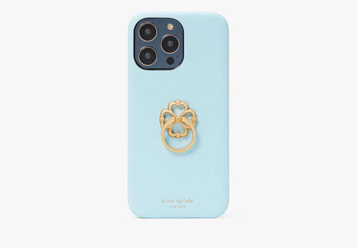 Morgan Spade Ring Stand iPhone 14 Pro Max Case - Kate Spade New York - Modalova