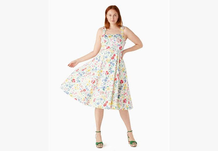 Garden Bouquet Fit-and-flare Dress - Kate Spade New York - Modalova