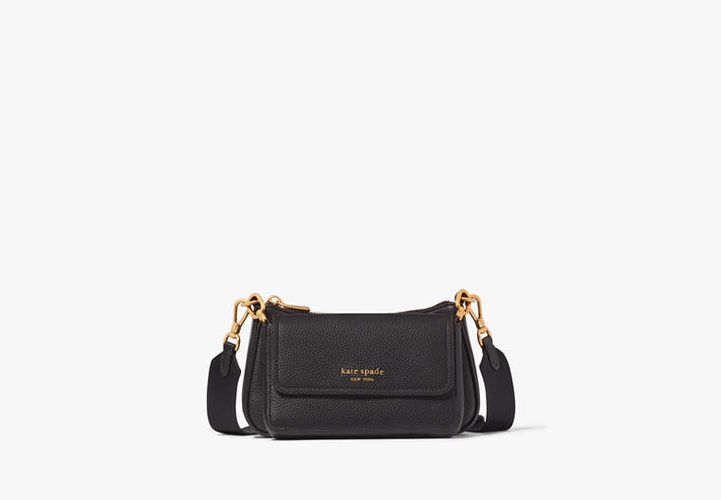 Double Up Pebbled Leather Crossbody - Kate Spade New York - Modalova