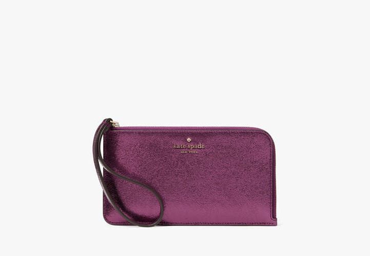 Lucy Metallic Medium L-zip Wristlet - Kate Spade New York - Modalova