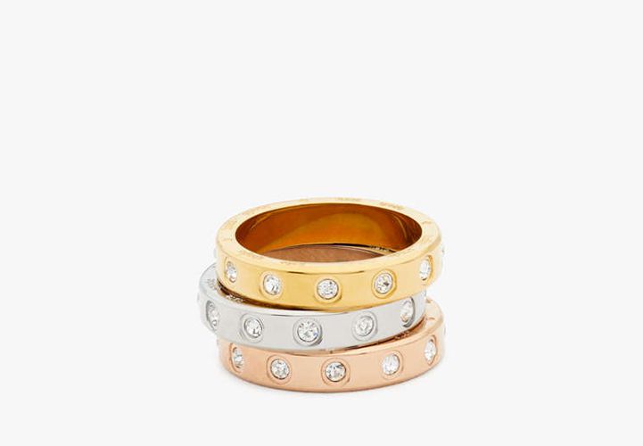 Set In Stone Ring Set - Kate Spade New York - Modalova