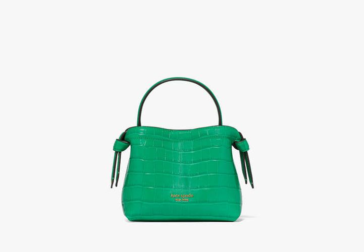 Knott Croc-embossed Mini Crossbody Tote - Kate Spade New York - Modalova