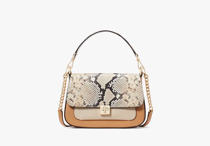 Phoebe Snake Embossed Flap Crossbody - Kate Spade New York - Modalova