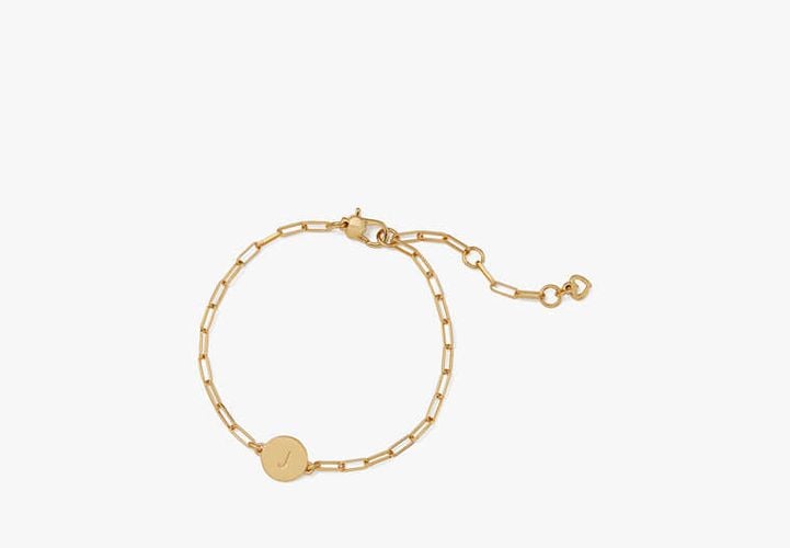 J Initial Chain Bracelet - Kate Spade New York - Modalova