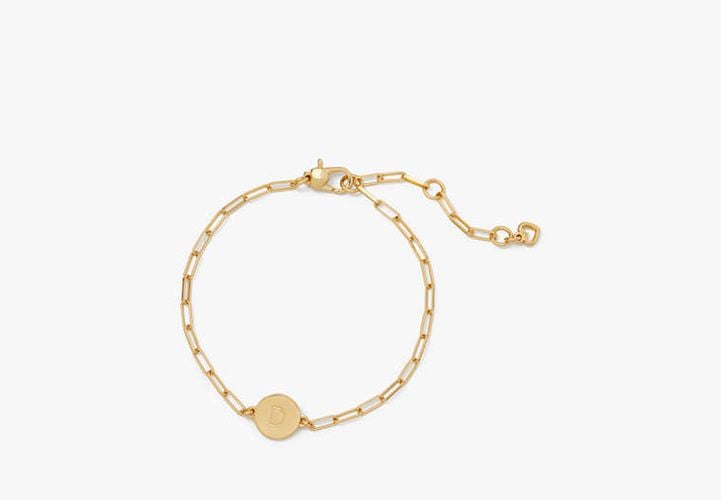 D Initial Chain Bracelet - Kate Spade New York - Modalova