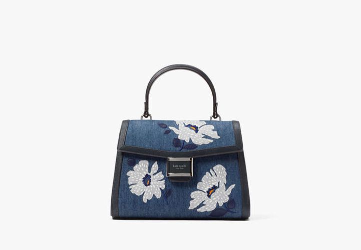 Katy Embellished Denim Medium Top-handle Bag - Kate Spade New York - Modalova