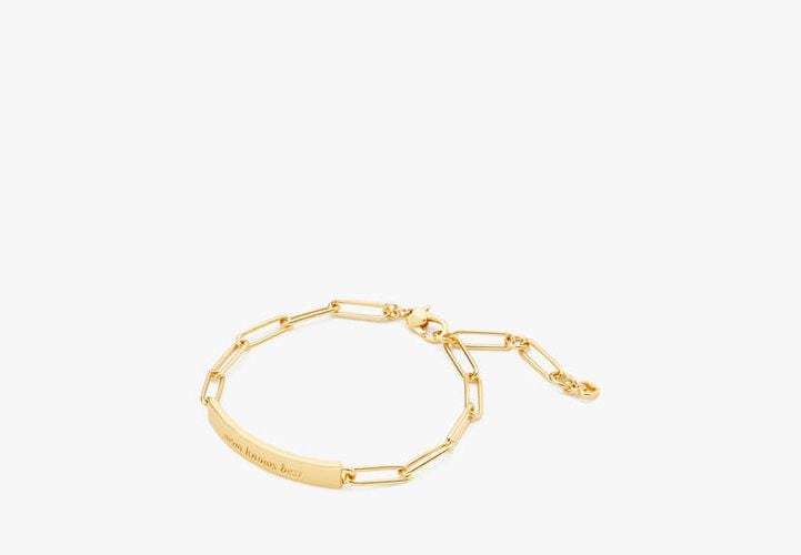 Mom Knows Best Idiom Id Bracelet - Kate Spade New York - Modalova