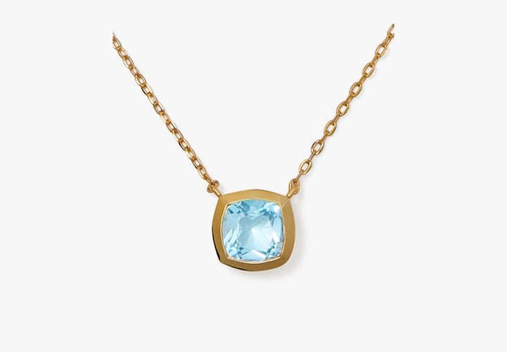 Kate Spade Fine Time To Shine Gem Pendant - Kate Spade New York - Modalova